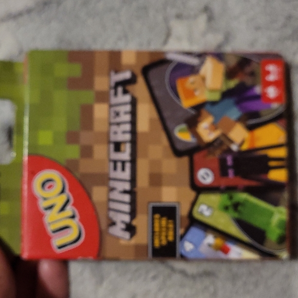 NWT Minecraft UNO - Picture 1 of 2